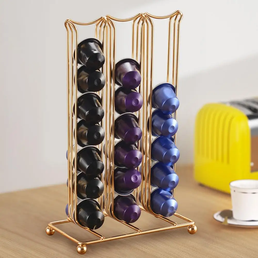 

Racks Holders 42 Coffee Capsules Pods Holder Dispenser Storage Stand Display Rack Organizer Kitchen Storage Organization