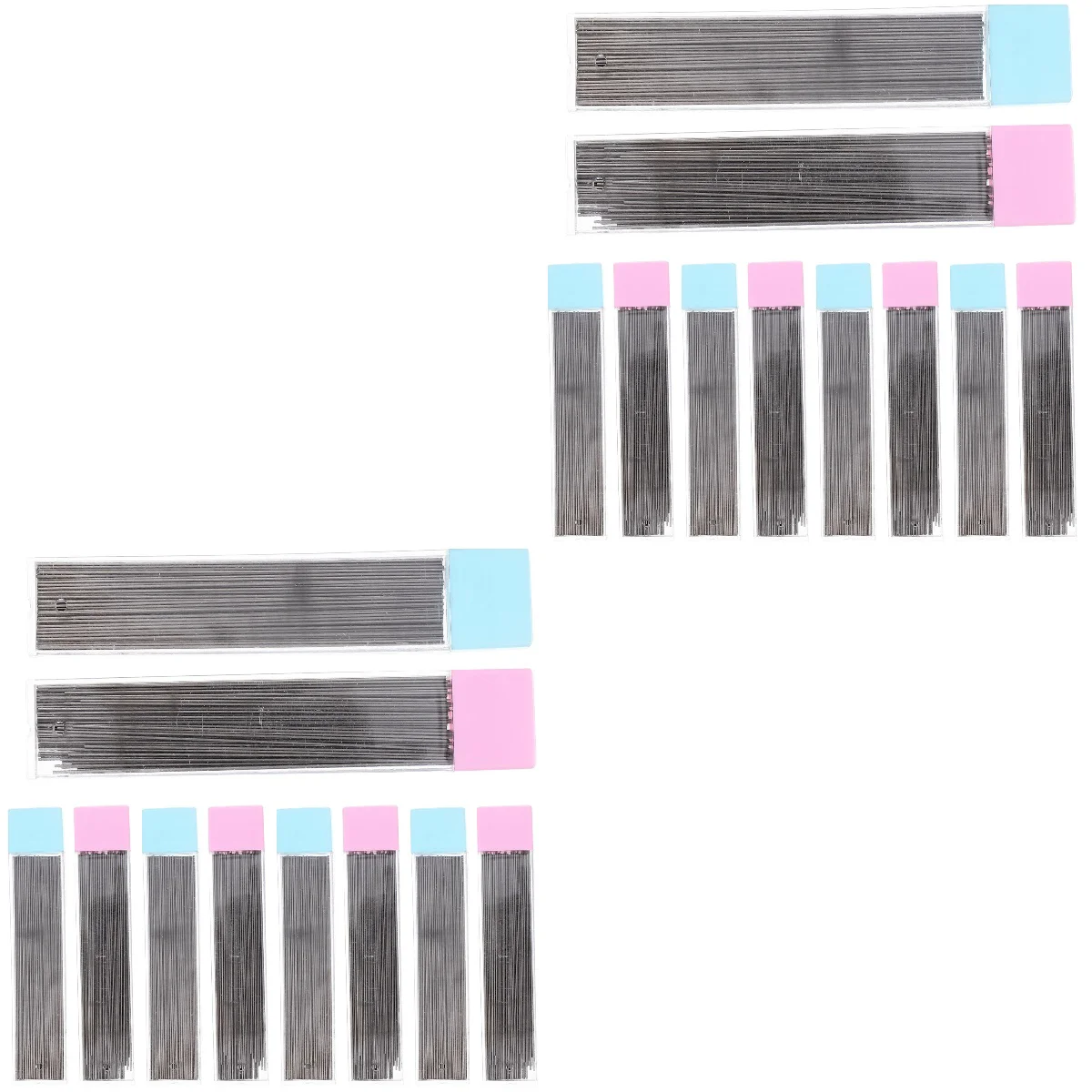 

20 Boxes Convenient Drawing Mechanical Pencils Mechanical Cores Practical Refills for Kids Students