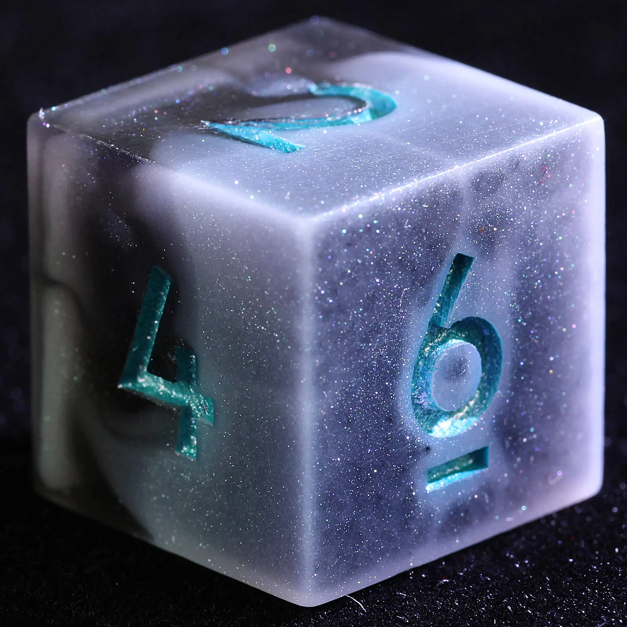 Набор из 9 многогранных полимерных кубиков для D&D: Onyx Miasma (art.: 3920d97c9c2bc) - 3920d97c9c2bc
