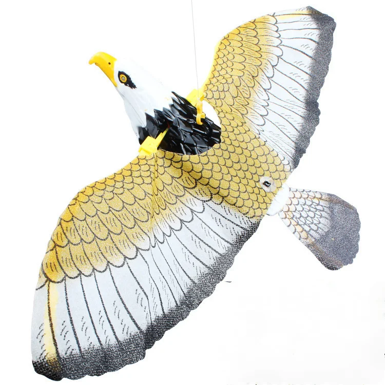 

2538c electric hanging wire flying eagle 360 degree rotation electric Eagle running Jianghu toy electric bird
