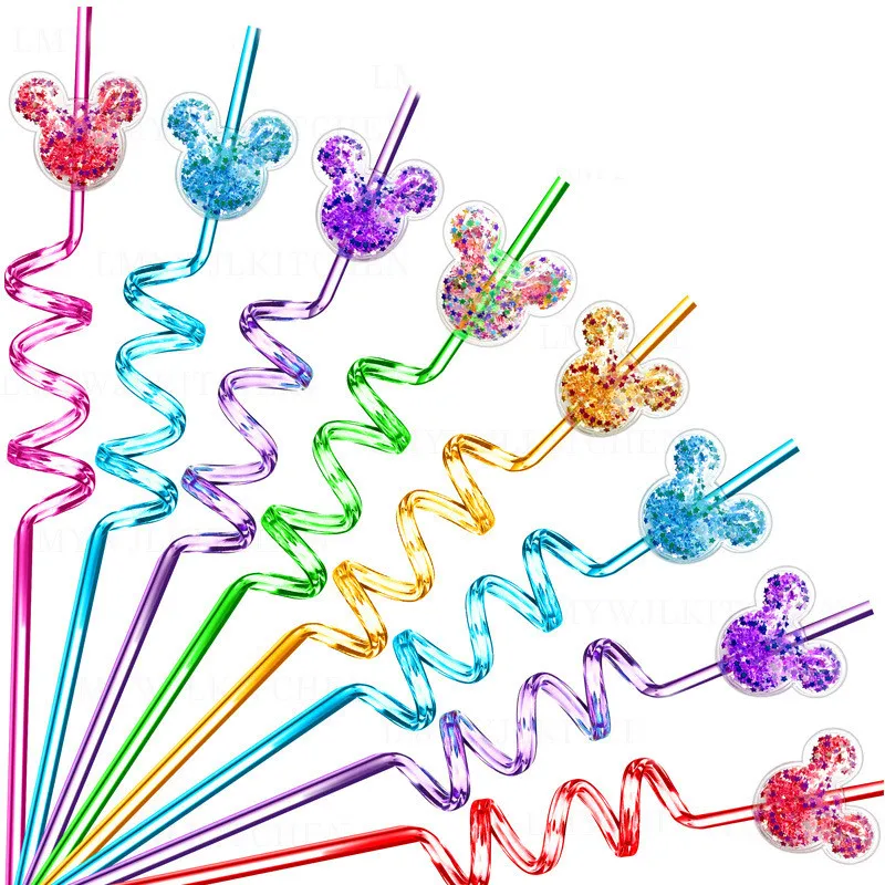 

Disney Микки Маус и Минни спиральные соломинки