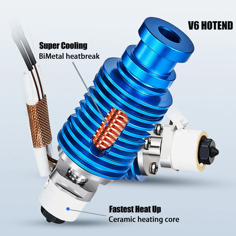 Керамический Hotend для 3D-принтера Ender 3/3 Neo E-3D V6 Prusa I3 MK3 mk2