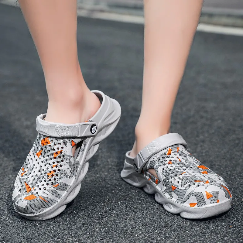 Пляжные Сандалии Унисекс Модные Слипоны На Толстой Подошве Водонепроницаемые