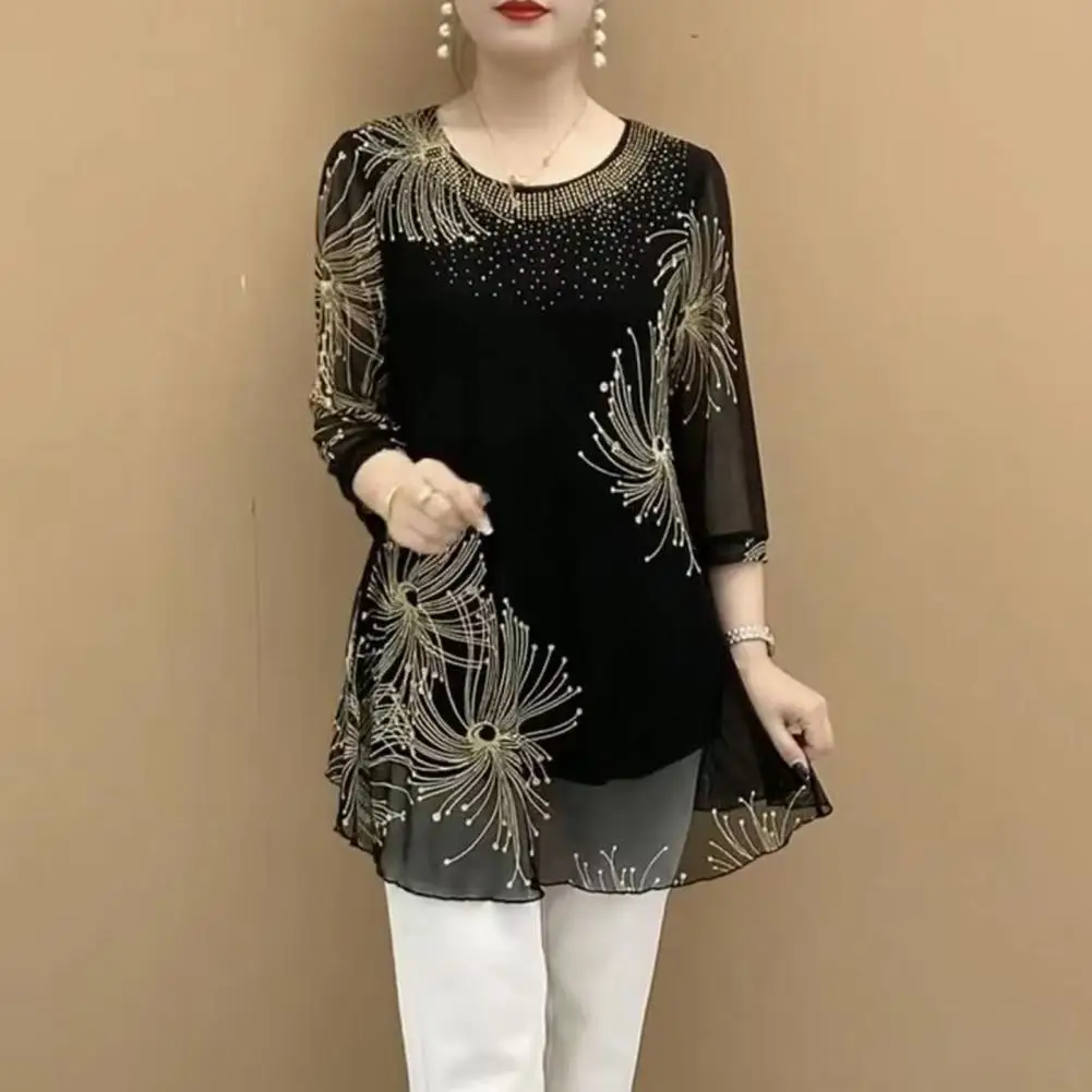 Рисунок 2 - Женский топ с рукавом три четверти