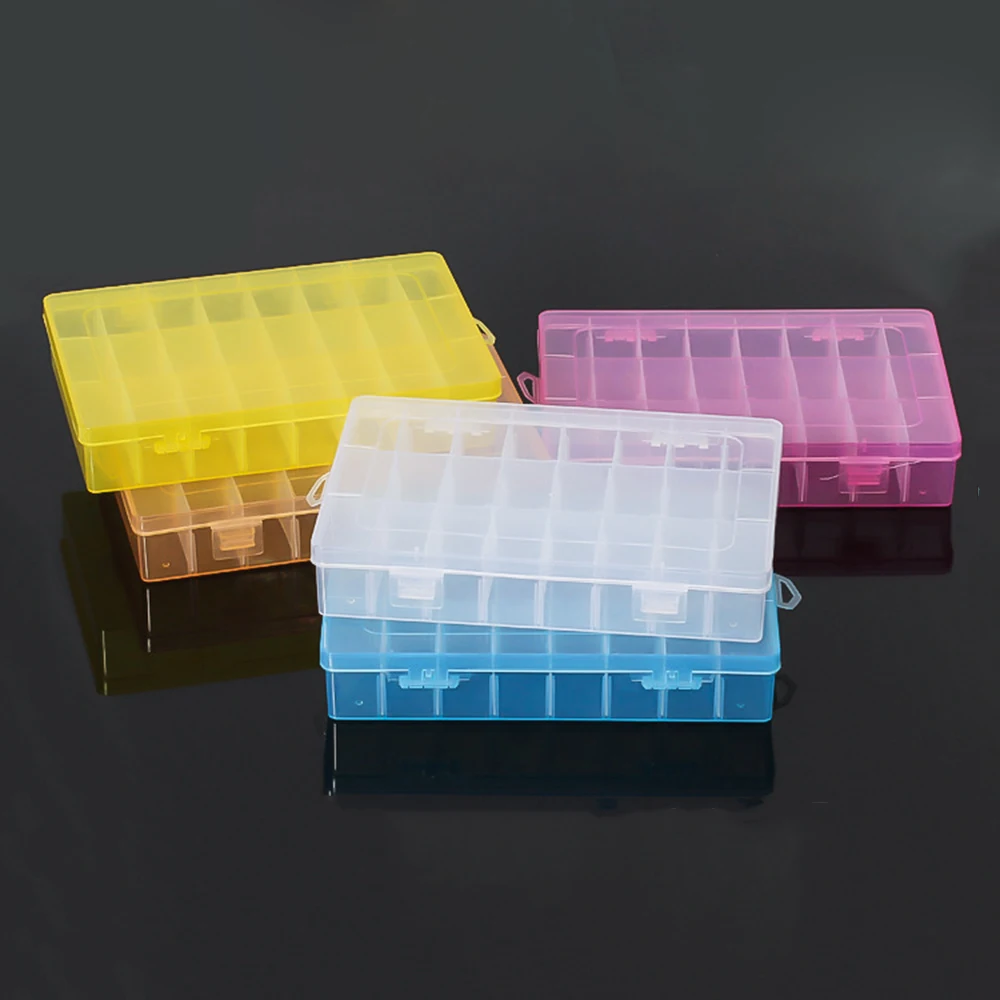 

Коробка для хранения швейных ниток с 24 ячейками, органайзер для вышивки, инструменты для рукоделия, вышивания крестом