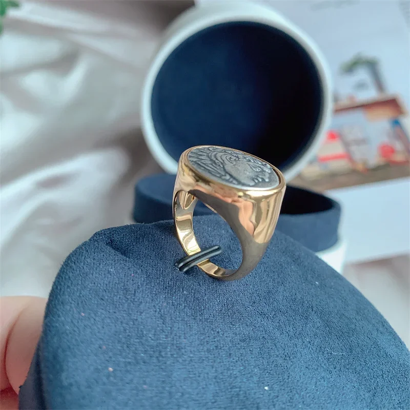 Модное кольцо Hercules с древней Грецией из стерлингового серебра 925 пробы античной