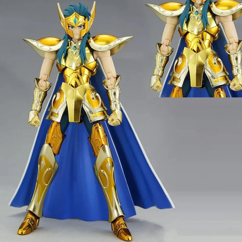 

CS Model Saint Seiya Myth Cloth Action Figure EX Aquarius Camus With Hyoga Cygnus Head Gold/24K/OCE Knights of the Zodiac