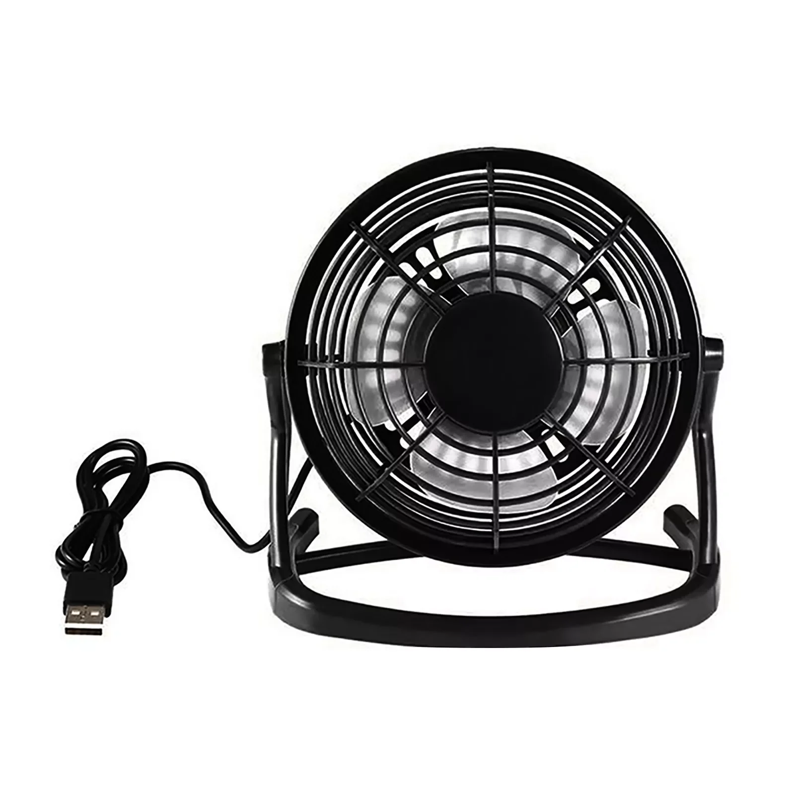 

Desktop Fan Cooler With High Powered Rotatable USB Charging Plug In