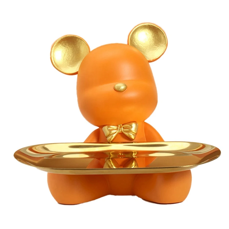 

Поднос из каучука в скандинавском стиле BMBY, домашний контейнер для хранения ключей в гостиной, спальне, украшение, контейнер для конфет