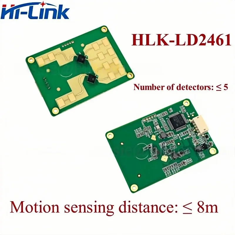

HLK-LD2402 LD2401 LD2410B LD2450 LD2410C LD2412 LD2410S LD2420 LD2461 Hilink 24Ghz Smart Human Presence Radar Module intelligent