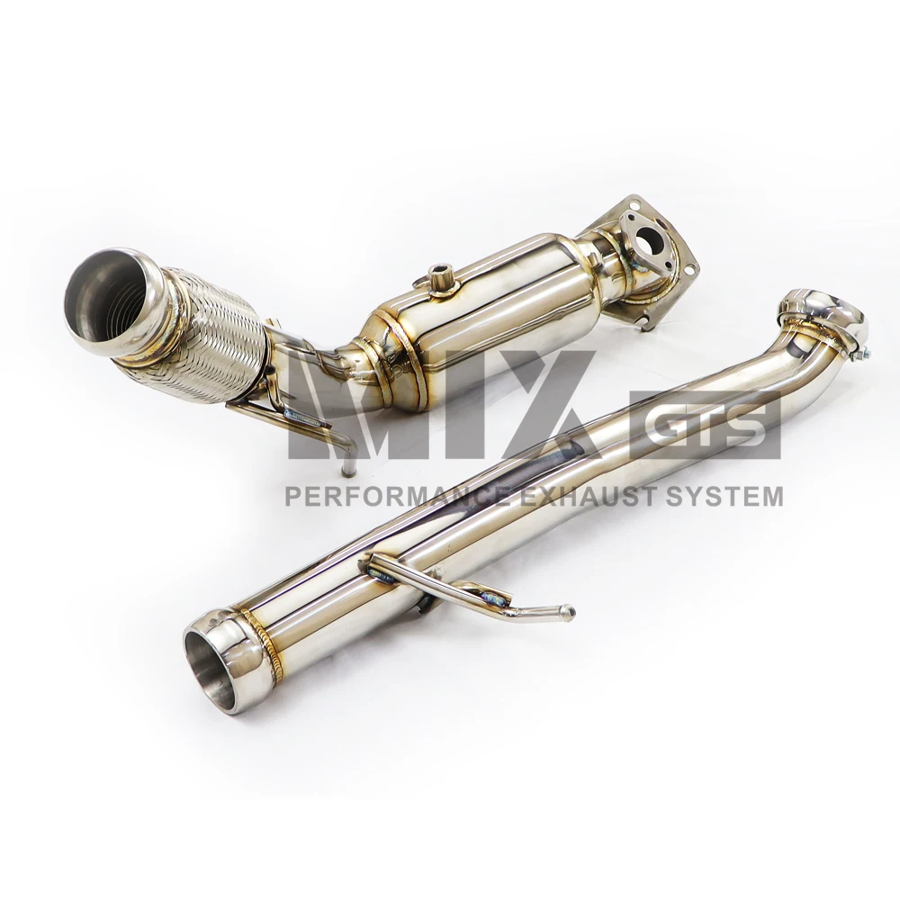 Фабрика MIX Catless Downpipe для Jeep Wrangler Rubicon JL с выхлопной системой каталитического