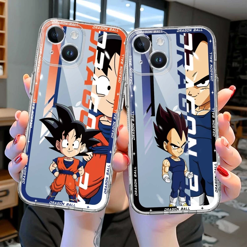 

Cases Dragon Ball Z Anime Brand Clear For iPhone 11 13 XR 12 14 Pro Max Mini X XS 12mini 13mini