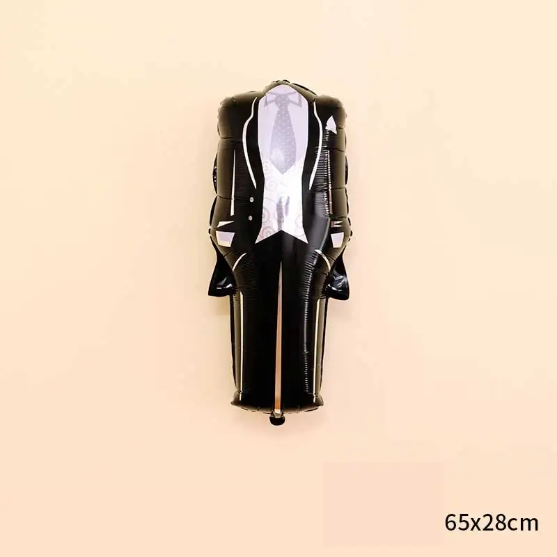 Мультяшное свадебное платье для невесты и жениха воздушные шары из алюминиевой