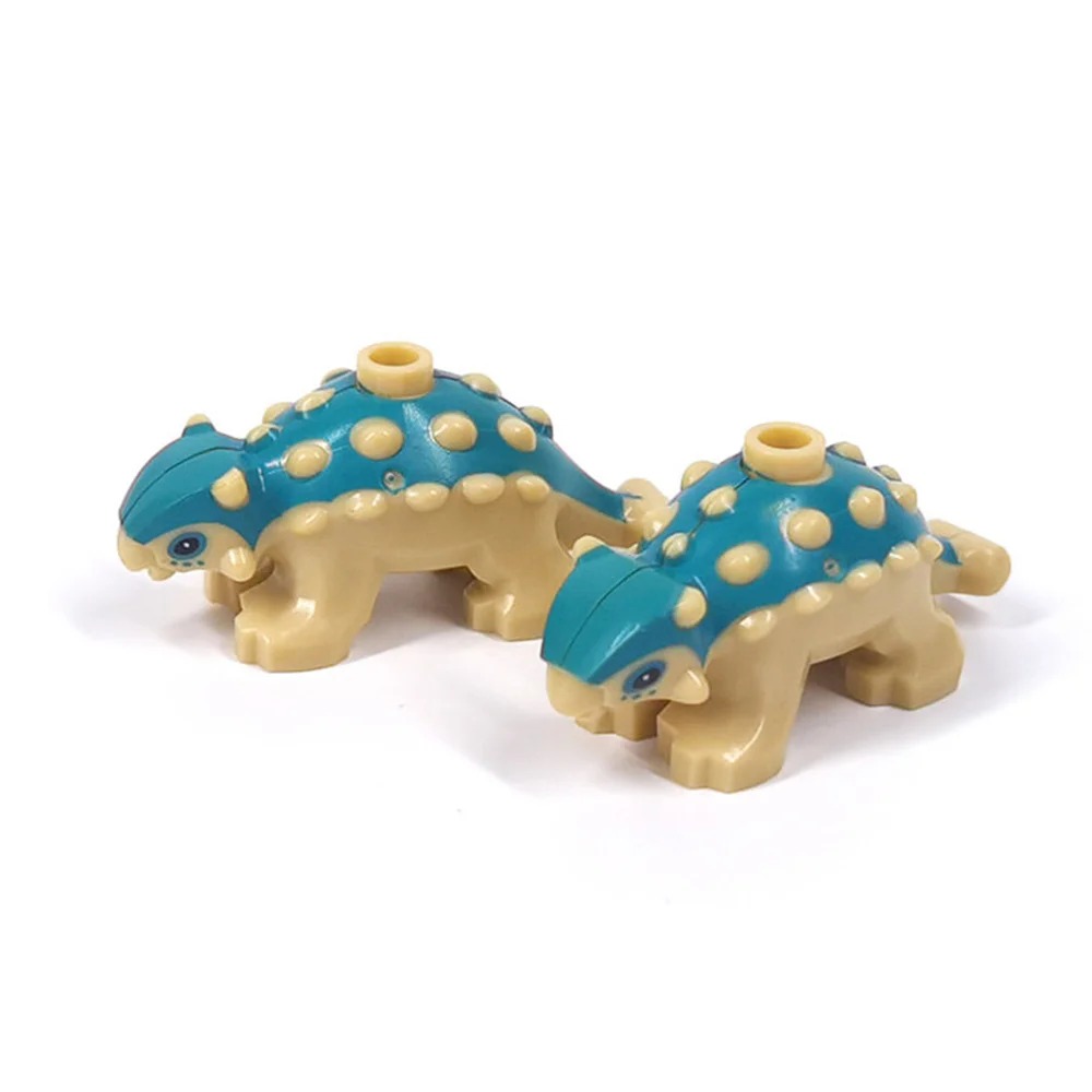 Динозавры юрского периода фигурки в виде анклозавра строительные блоки детские