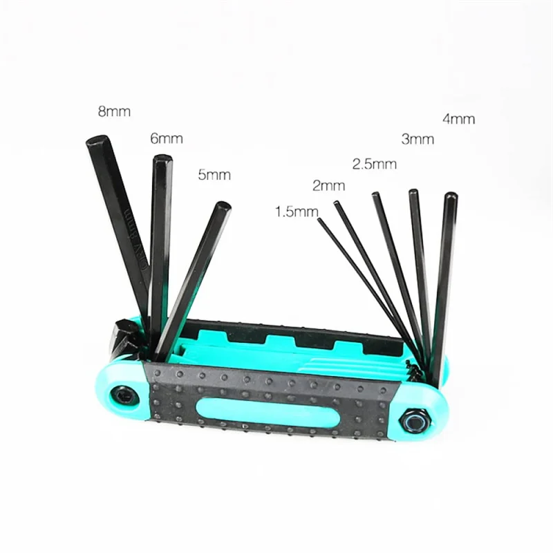 Складной шестигранный ключ набор инструментов метрическая дюймовая отвертка