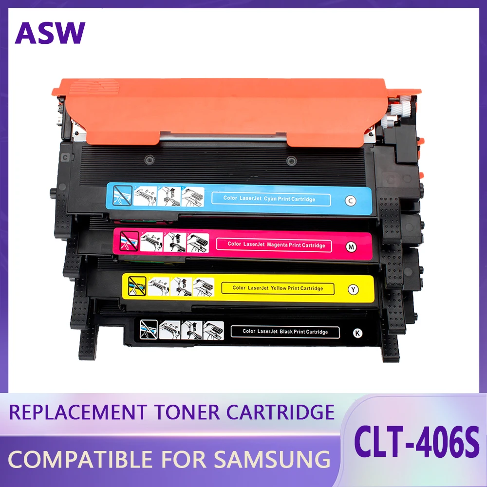 Compatible toner cartridge CLT-406s K406s for Samsung Xpress C410w C460fw C460w CLP 365w CLP-360 CLX 3305 3305fw clt-k406s