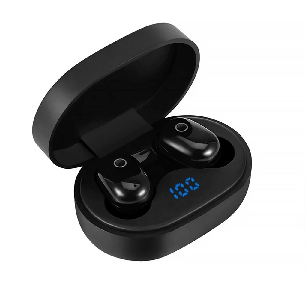 

Bluetooth-compatible Headsets Wireless Rechargeable Earphone Portable Music Player Earbuds Electronics Supplies White