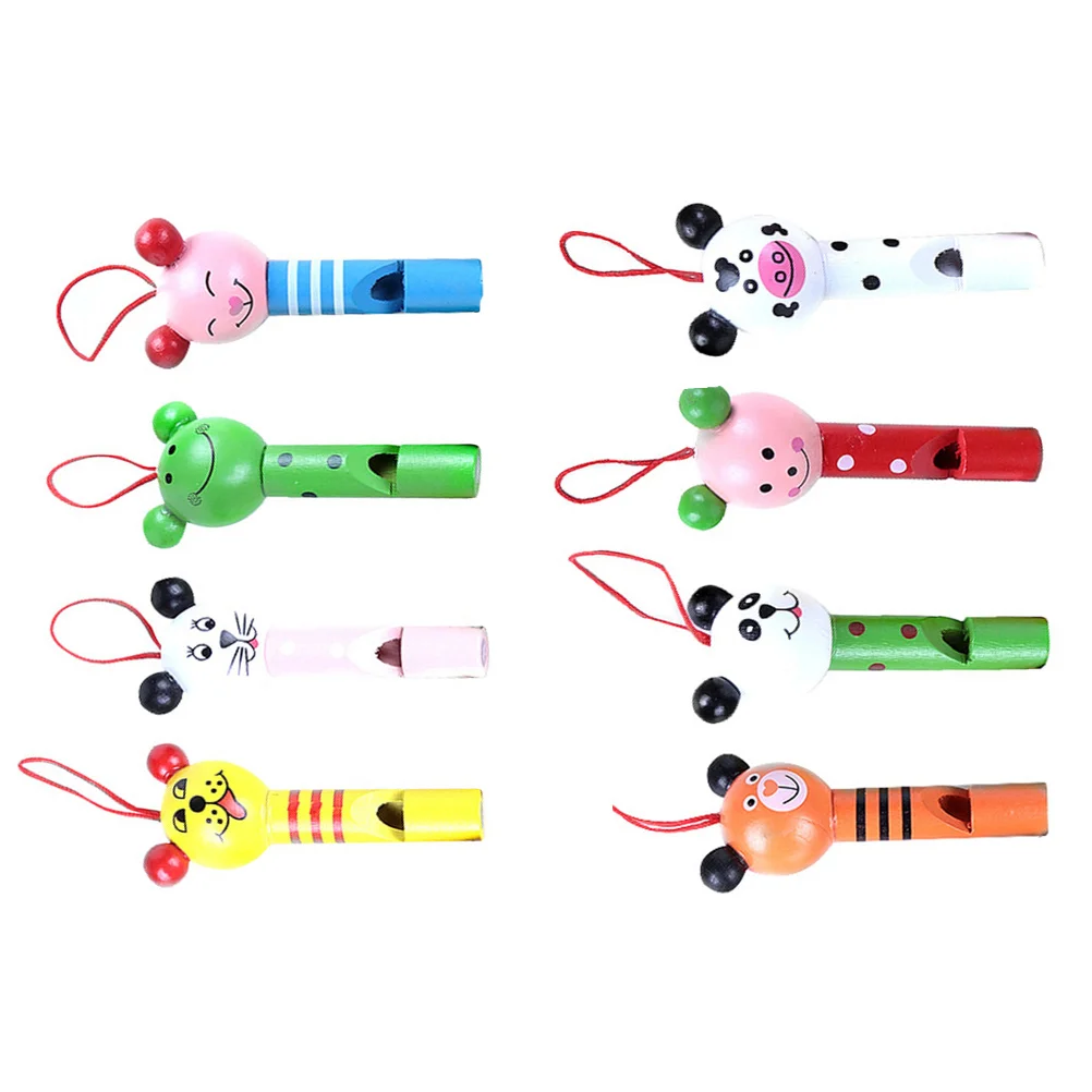 

8 шт., детский Деревянный свисток