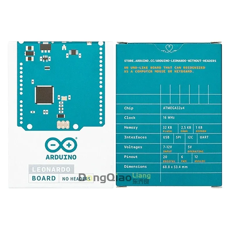 Arduino Leonardo without Headers A000052 ATmega32u4 Development board Italy imported new original authentic