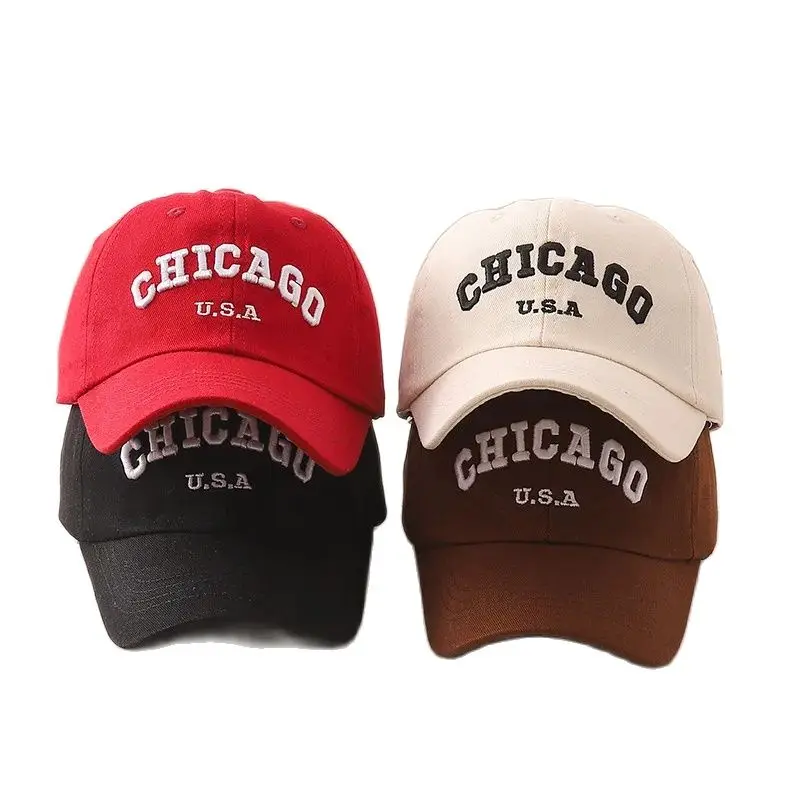 Бейсболка Doitbest для мальчиков и девочек летняя кепка от солнца с надписью Чикаго