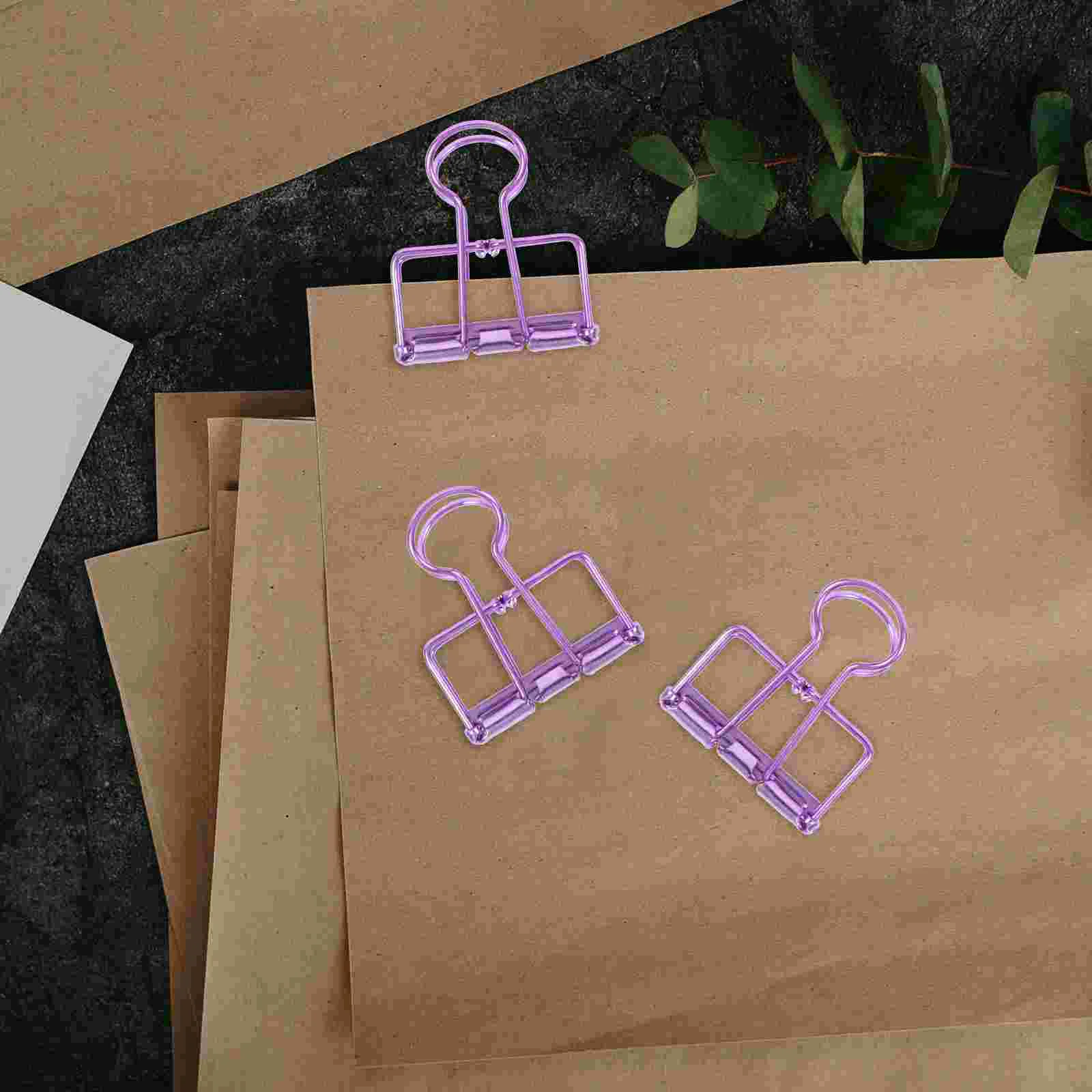 10 шт. папка Elliot скрепки для бумаг переплет бизнеса средний размер офисных