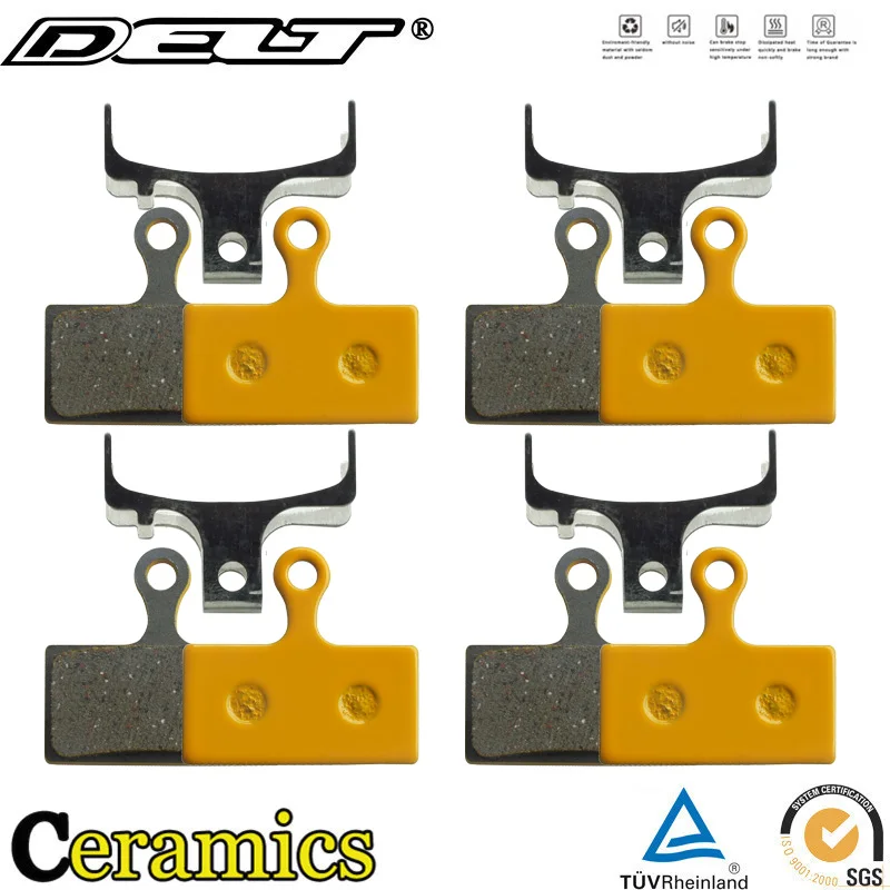 

4 Pair Ceramics Bicycle Disc Brake Pads FOR SHIMANO XT M8000/XTR M985 M988 Deore M785 SLX M666 M675 M615 S700 R515 Accessories