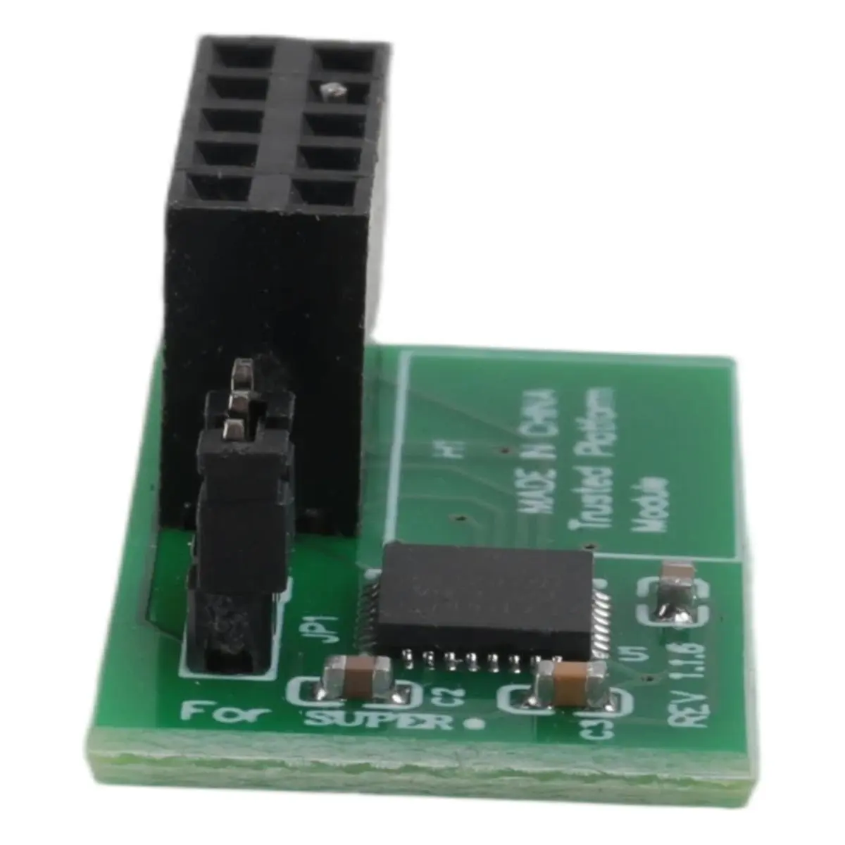 [ГОРЯЧАЯ РАСПРОДАЖА] 1 шт. 10-контактный модуль SPI TPM 2.0 Trusted Platform для AOM-TPM-9670H (art.: 3920dc006cf0f) - 3920dc006cf0f