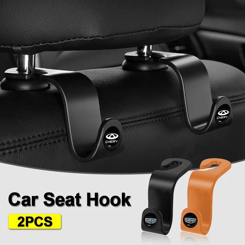 

2pcs Car Seat Back Hook Universal Headrest Hook Interior for BYD F3 S6 F0 Tang I3 S7 G3 E5 E2 E1 E3 E9 D1 S8 E6 L3 Accessories