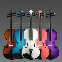 hallmark handmade rosin violin 44 bow children beginner white violin strings tailpiece violin miniatura musical instrument