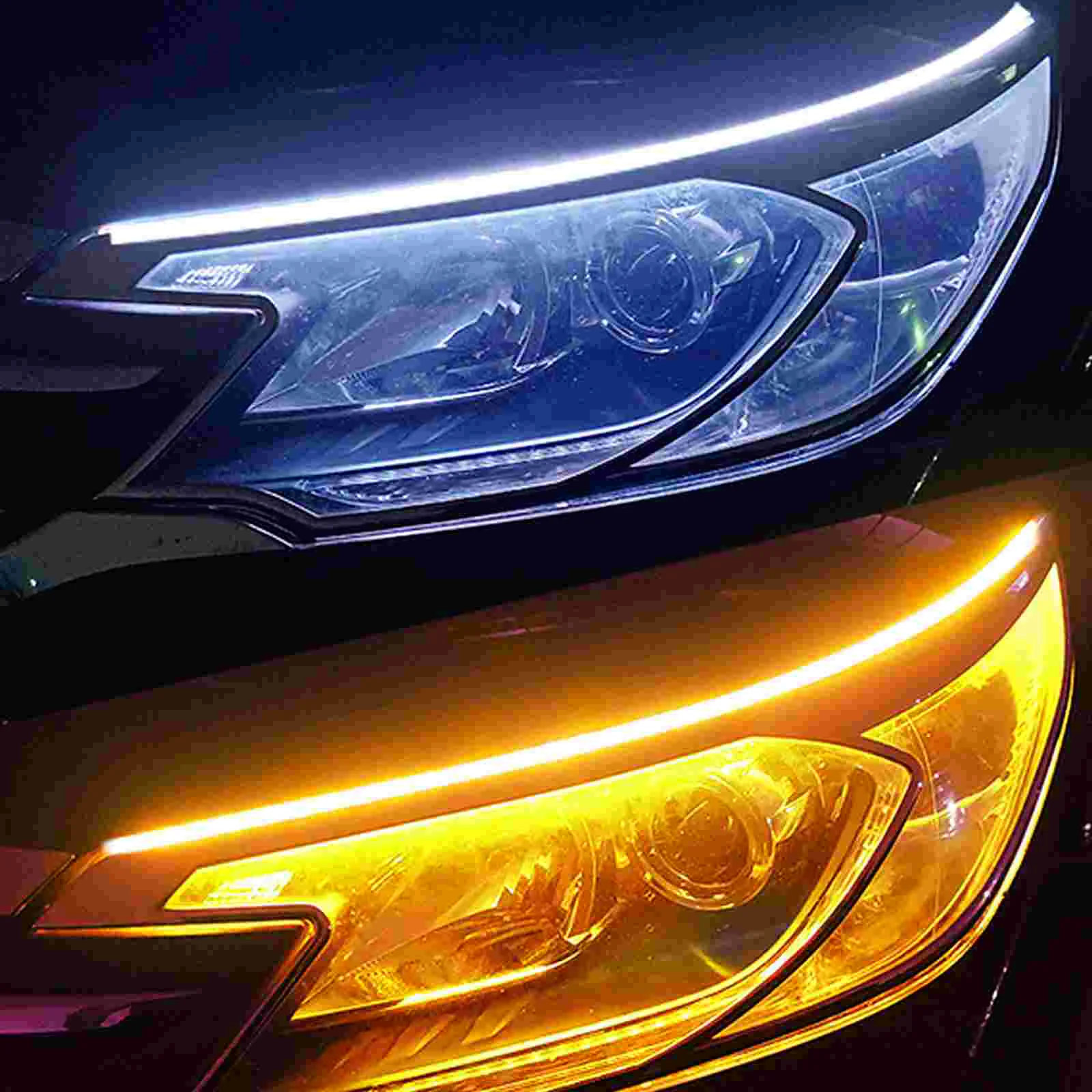 

Auto Led Strip Light Led Tube Strip Lights Vehicle Led Strip Lights Truck Warning Caution Lights Driving Lamp Turn Bulb