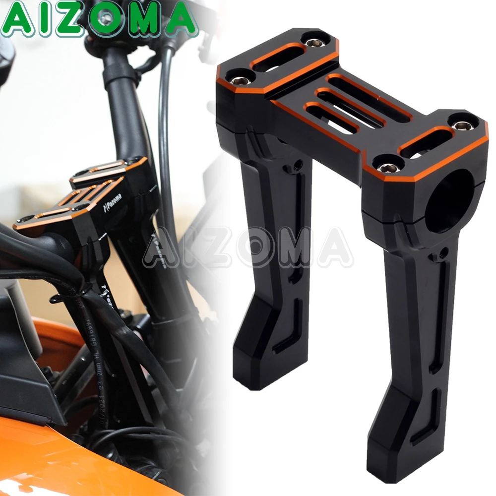 

6.3" Tall Bars Riser Top Clamp For Harley Pan America 1250 RA1250 S RA1250S 2021-2022 Accessories Upright Handlebar Risers Mount