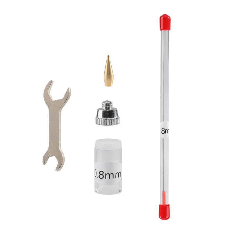 

Набор принадлежностей для аэрографа LinhaiVetA WD-364142S(182) 0,3/0,5/0,8 мм