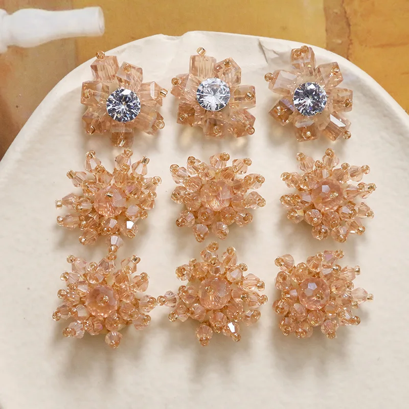 Шпилька для волос ручной работы с бусинами 2 шт.