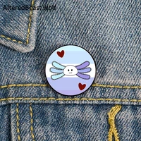 mlm pride axolotl printed pin custom funny brooches shirt lapel bag cute badge cartoon enamel pins for lover girl friends
