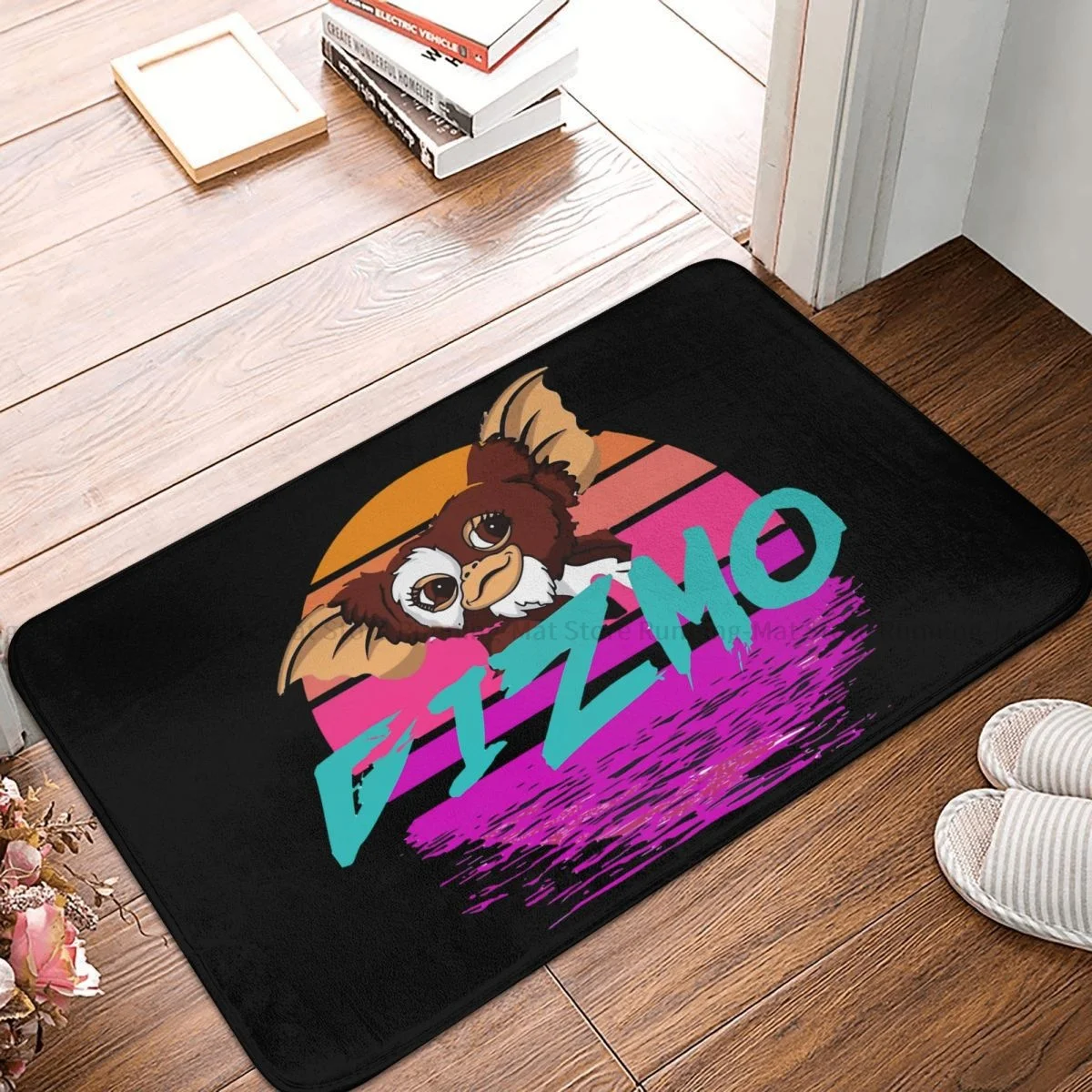 

Пленка Gremlins Mogwai Gizmo для ванной, нескользящий ковер, коврик для спальни с обратной волной, коврик для входной двери, домашний декоративный ков...