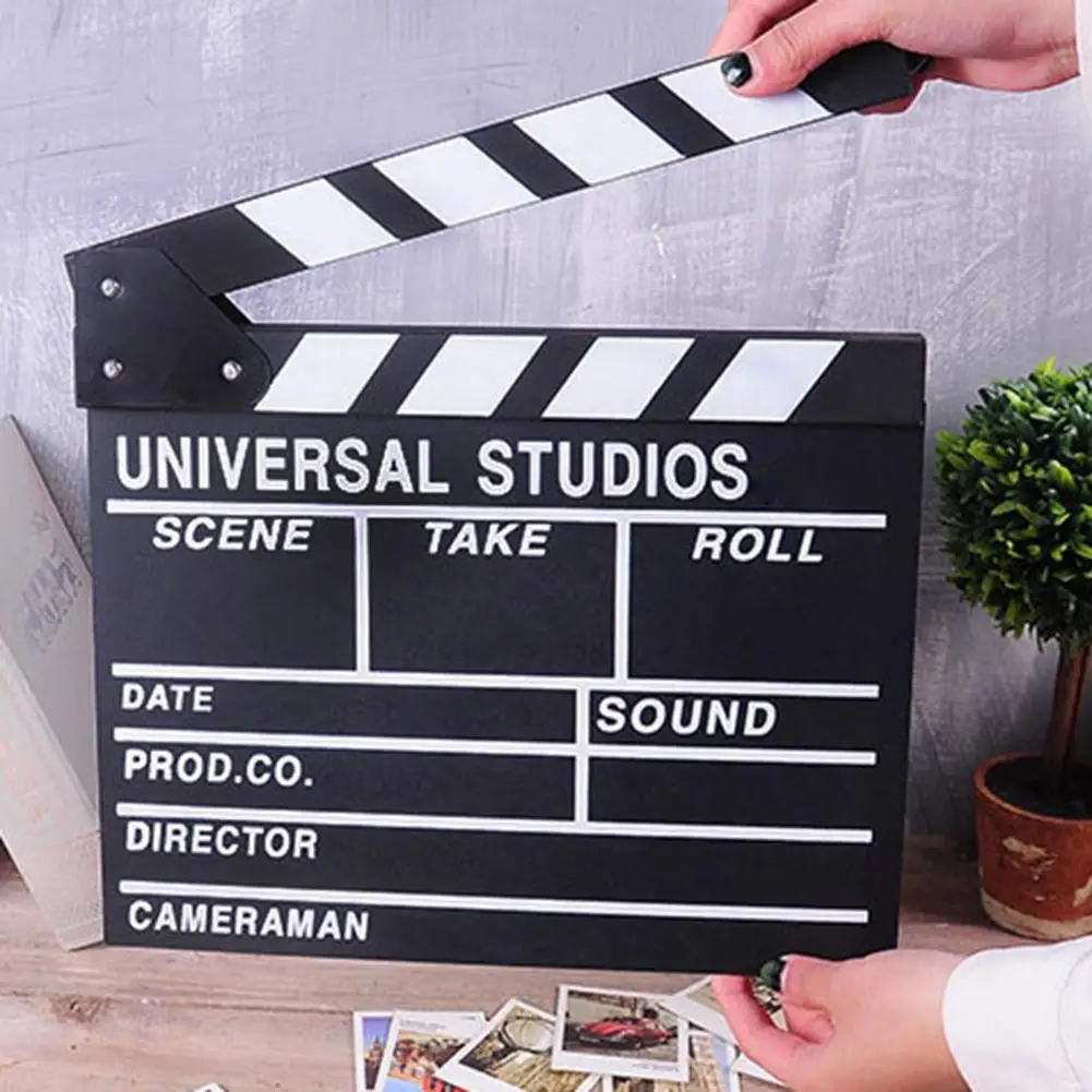 

Высококачественная прочная хлопушка для режиссера Clapboard, практичная хлопушка для режиссера
