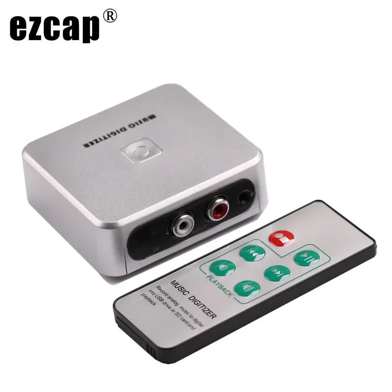 Фото EZCAP 241 музыкальный дигитайзер запись звука коробка преобразовать старую аналоговую музыку в формат MP3 сохранить на USB U флэш-накопитель или SD-карту №3