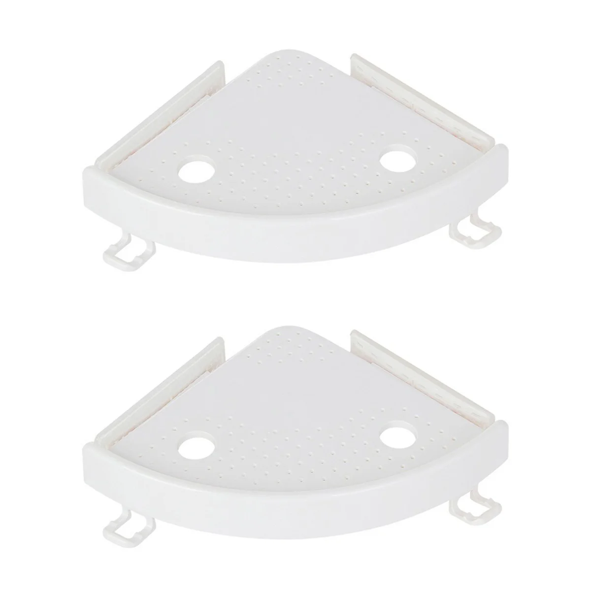 

Shower Wall Organizer Triangular Storage Rack Practical Bracket Triangle Design Holder Bathroom Novel Multipurpose