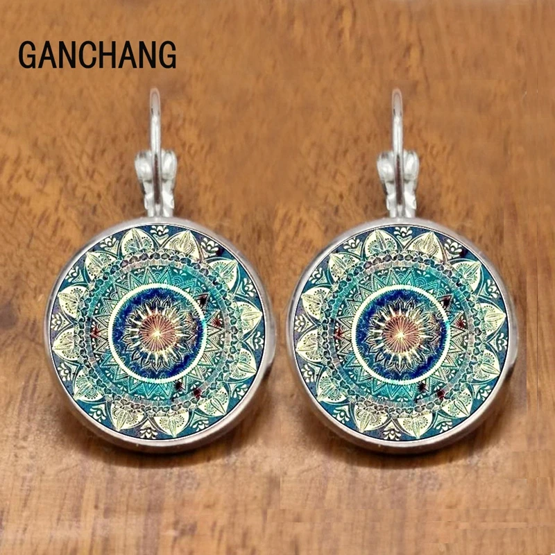 Om Индийская Йога красочная Мандала/религиозная Мандала калейдоскоп Бохо