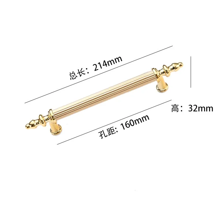 

Ручка для шкафа XMSJ черная алюминиевая