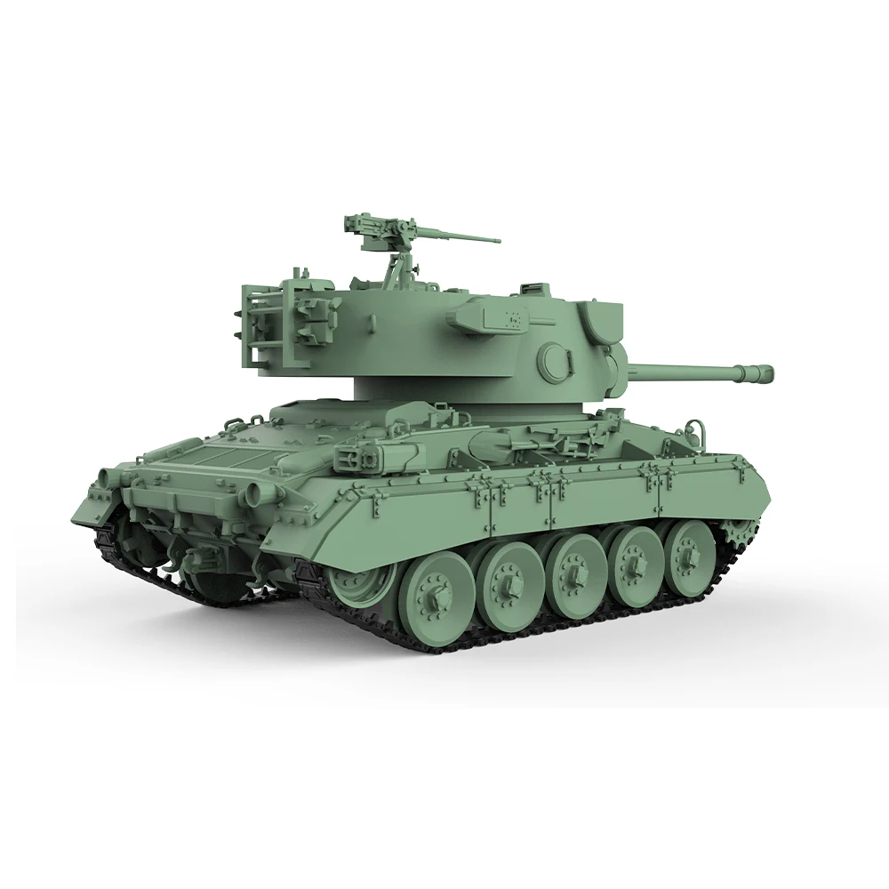 SSMODEL SS76513 1/76 20 мм WarGamingВоенная модель Комплект США M24E2 Super Chaffee Light Tank