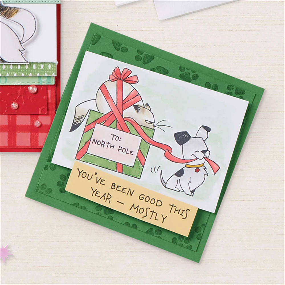 Северополюсные прозрачные штампы для рукоделия открыток фотоальбомов