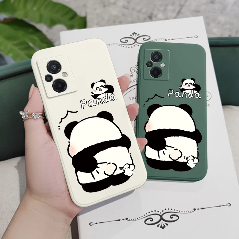 Силиконовый чехол Tickle Panda для Xiaomi Poco M6 X6 F6 M5 M5S F5 X5 F4 X4 M4 F3 M3 X3 F2 Pro X2 C40 4G