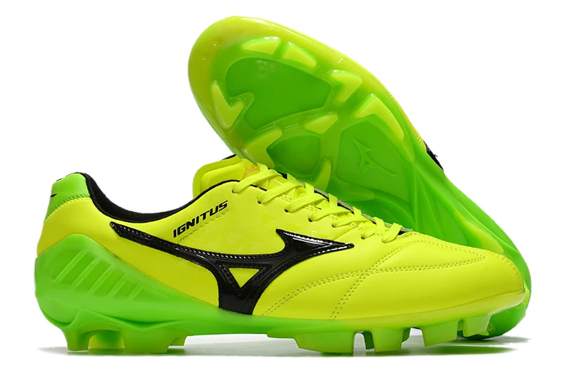 

Аутентичная обувь Mizuno Creation Wave ignзуд FG мужская спортивная обувь Mizuno уличные кроссовки зеленый/черный цвет размер ЕС 40-45