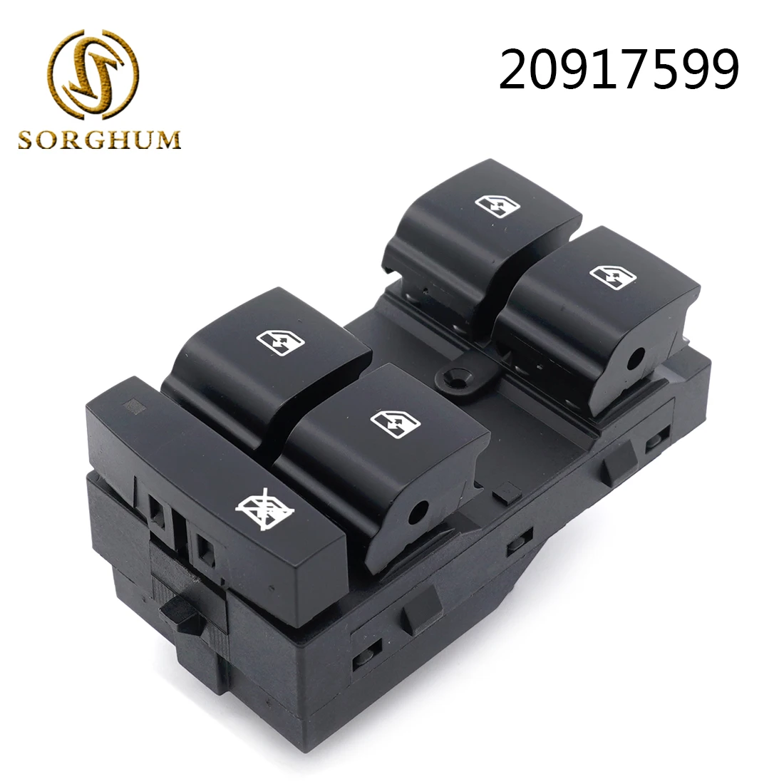 

Sorghum Black Front Left Drive Side Electric Master Power Window Control Switch Button For 2010-2017 Chevy Equinox 20917599