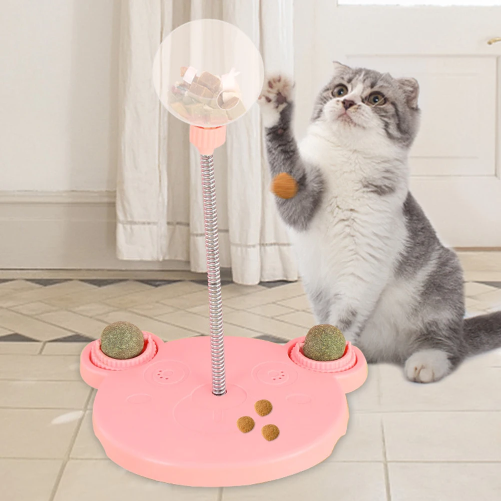 

Cat Leaking Food Ball Interactive Treat Leaking Toy Small Dogs Original Slow Dog Feeder Fun Pet Products Accessories