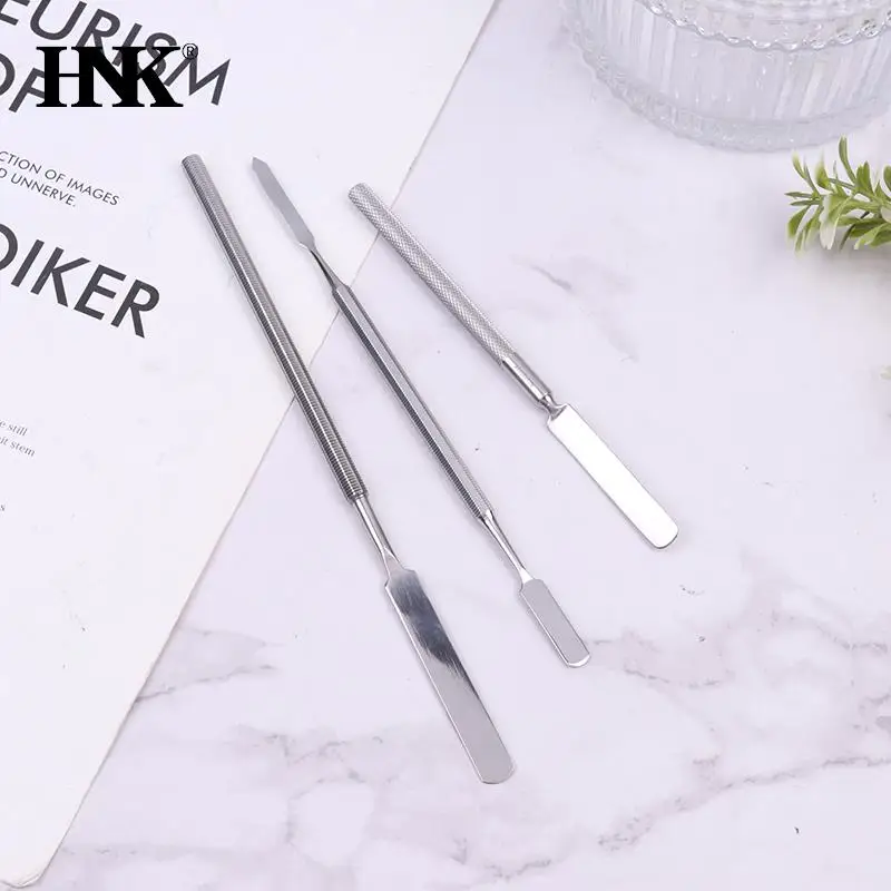 

1Pcs Stainless Steel Dual Heads Makeup Toner Spatula Mixing Stick Foundation Cream Mixing Tool Cosmetic Make Up Tool