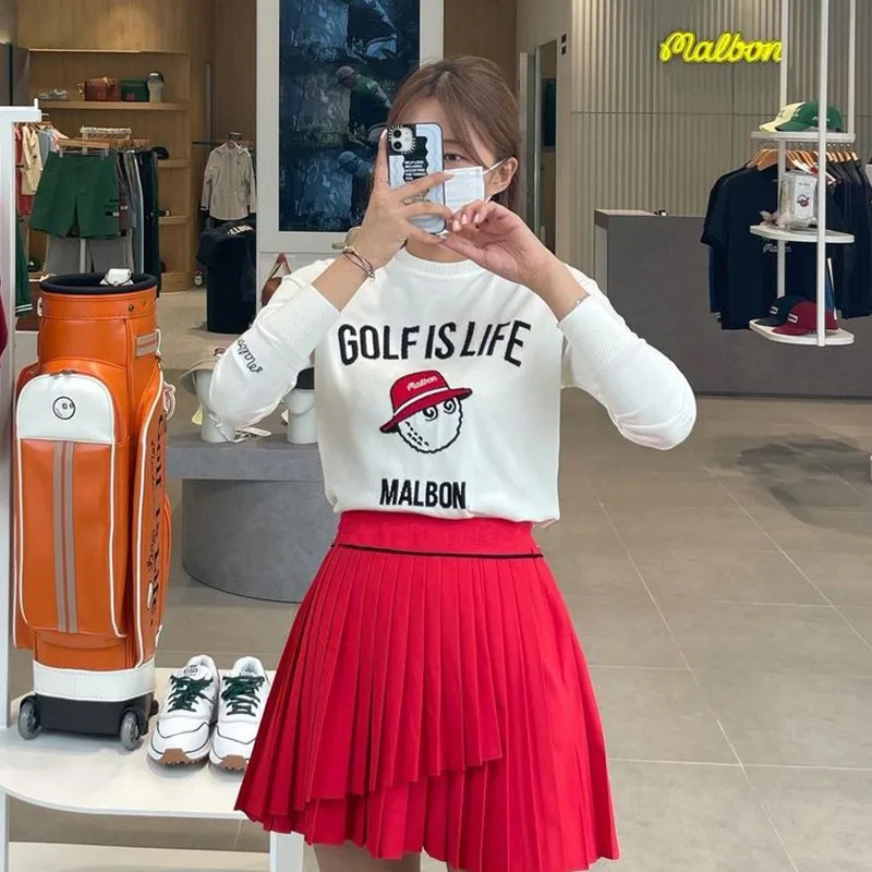 Women's Long Sleeve Oversized Crew Neck Solid Color Knit Pullover Sweater Tops