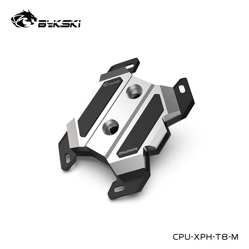 

Bykski CPU Water Block For AMD Ryzen 9/Ryzen 7/Ryzen 5/Ryzen 3/AM4,AM5 Processor Cooler,Full Metal,CPU-XPH-T8-M