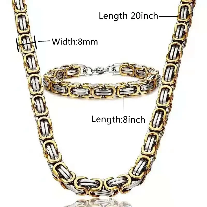 Ожерелье браслет для часов никогда не выцветает хип-хоп роскошная нержавеющая